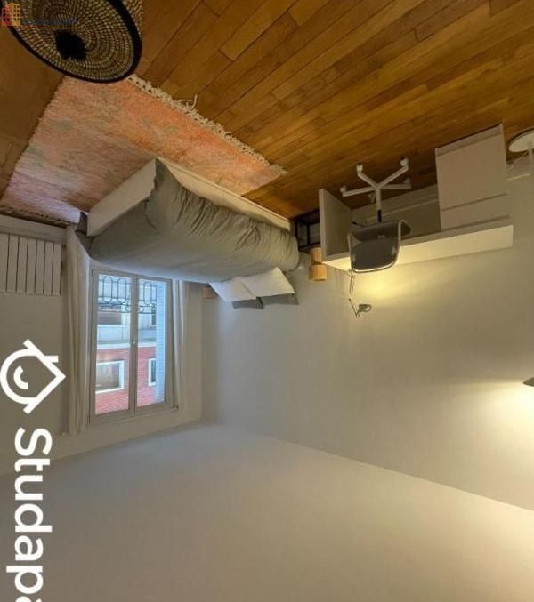 Studio meublé 11m² Paris 18e - Calme, meublé - Photo 4