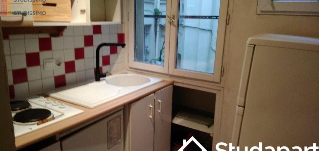 Studio meublé 12m² Paris 5e - Meublé, 4e étage - Photo 3