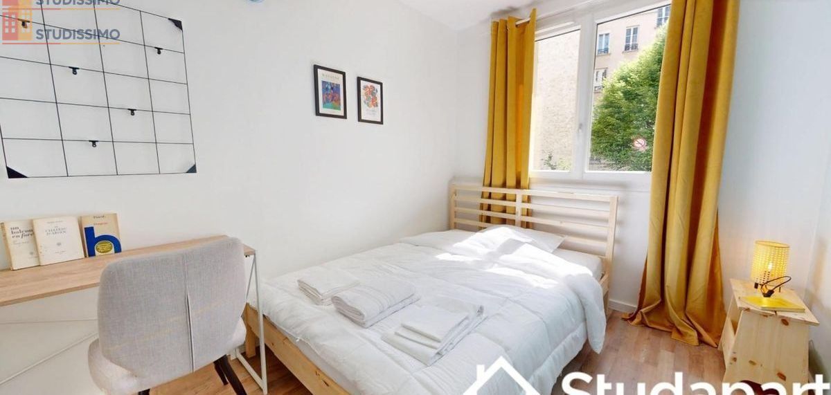 Studio meublé 9m² Paris 12e - Calme, lumineux - Photo 1