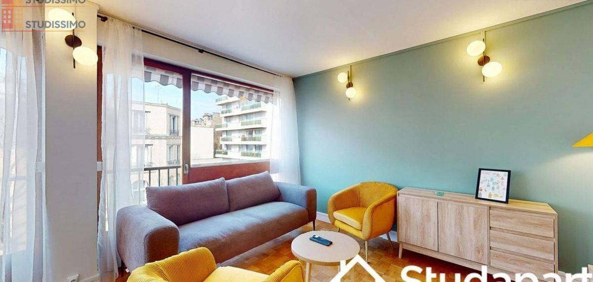 Studio meublé 10m² Paris 13e - Calme, lumineux - Photo 3