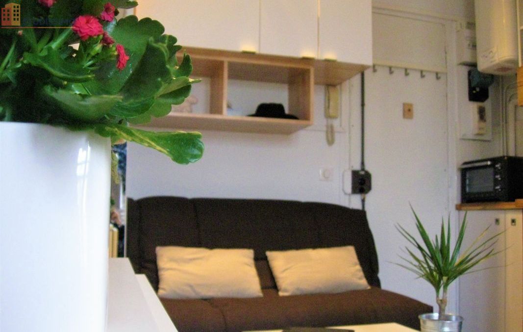 Studio meublé 12m² Paris 17e - Chauffage et eau compris - Photo 4