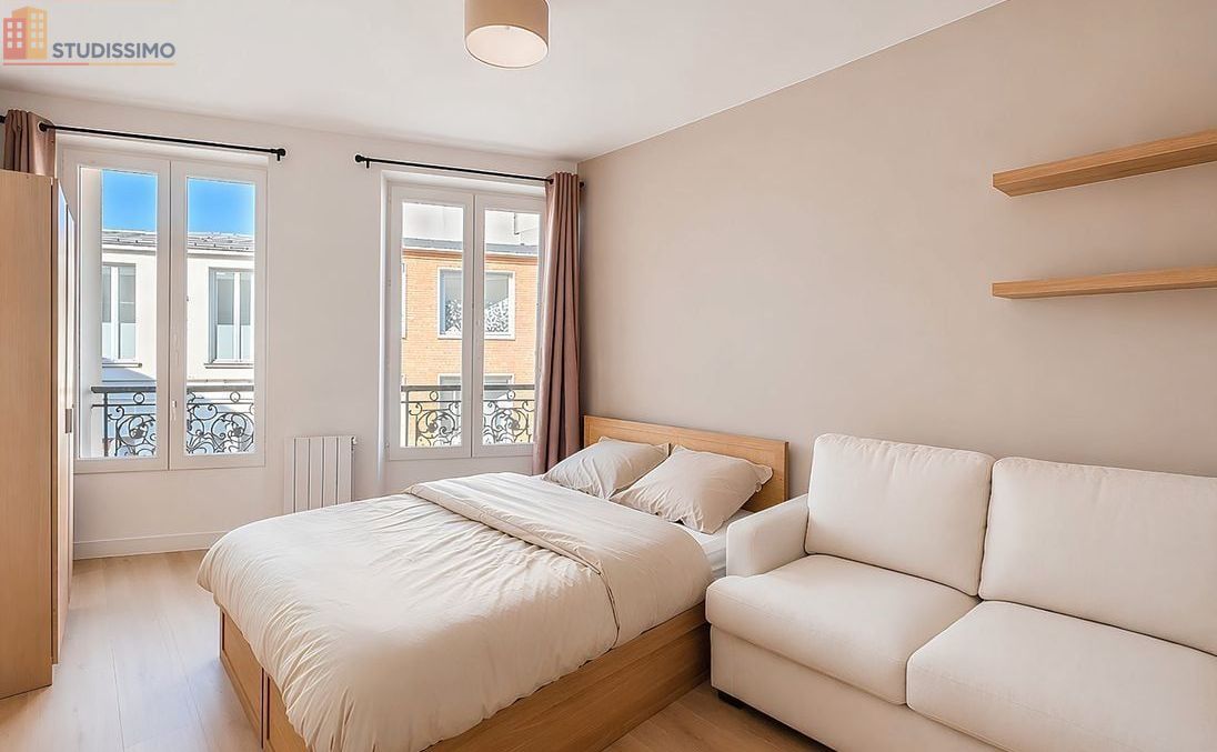 Studio meublé 24m² Paris 15e - Moderne, 4e étage - Photo 4