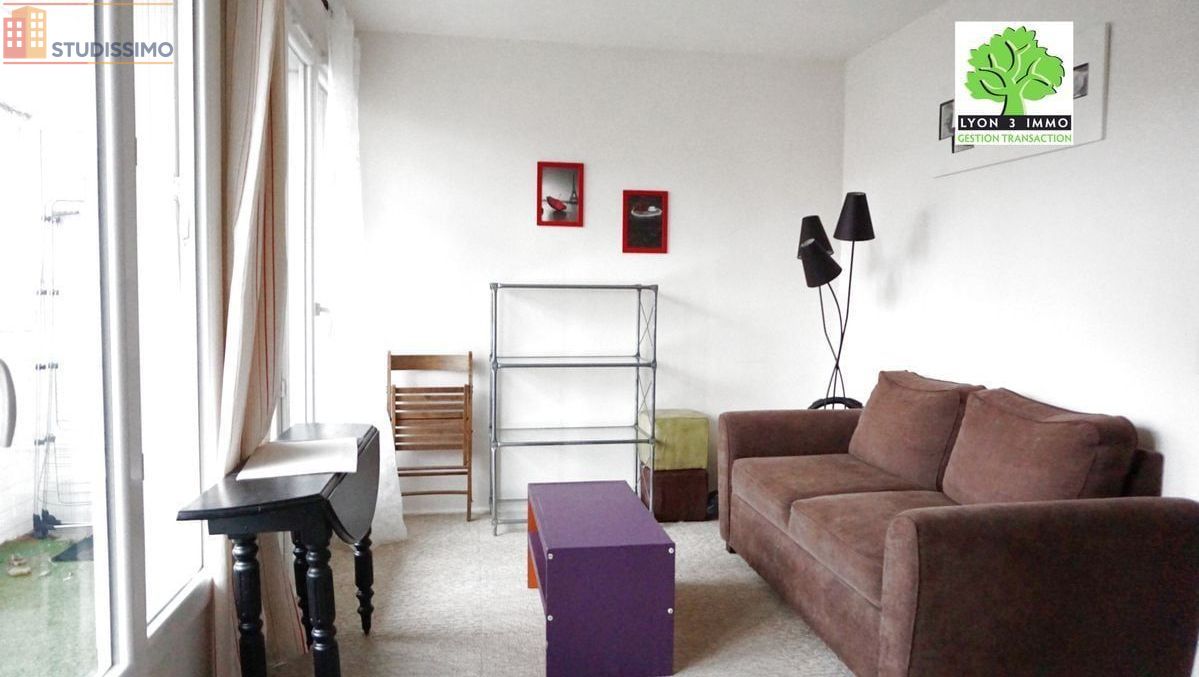 Studio meublé 29m² Lyon 3e - Meublé, 2e étage - Photo 1