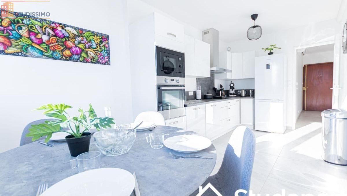 Studio meublé 12m² Villeurbanne - Vue, 7e étage - Photo 4