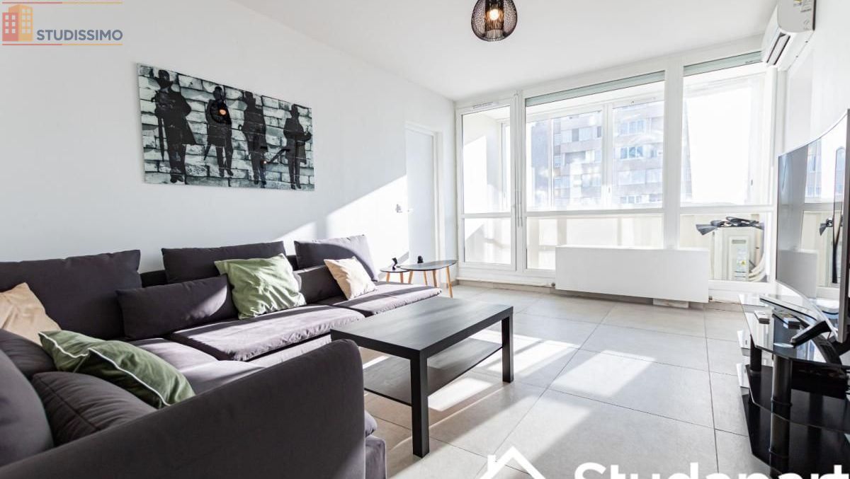 Studio meublé 12m² Villeurbanne - Vue, 7e étage - Photo 2