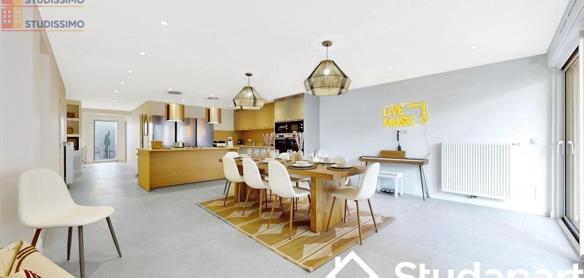 Studio meublé 12m² Oullins-Pierre-Bénite - Meublé, DPE A - Photo 4