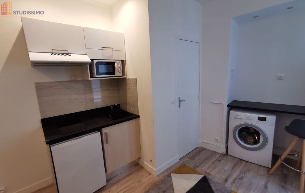 Studio meublé 14m² Paris 18e - Standing, lumineux - Photo 1