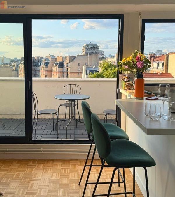 Studio 30m² Paris 11e - Terrasse, vue imprenable - Photo 2