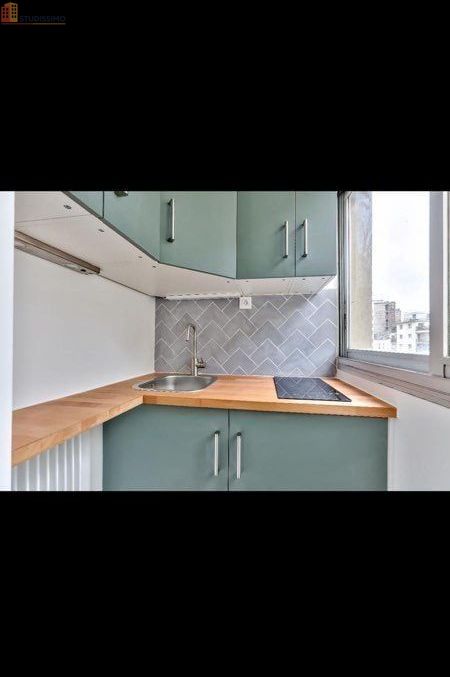 Studio meublé 23m² Paris 15e - Meublé, 3e étage - Photo 2