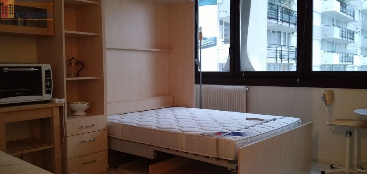 Studio 25m² Paris 13e - Meublé, en très bon état - Photo 2