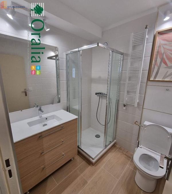 Studio meublé 33m² Villeurbanne - Lumineux, étage élevé - Photo 1