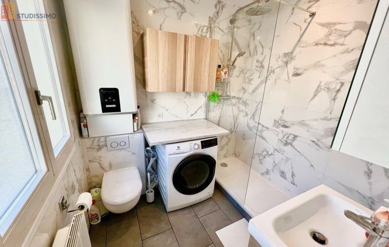 Studio meublé 24m² Paris 17e - Balcon 8m², lumineux - Photo 1