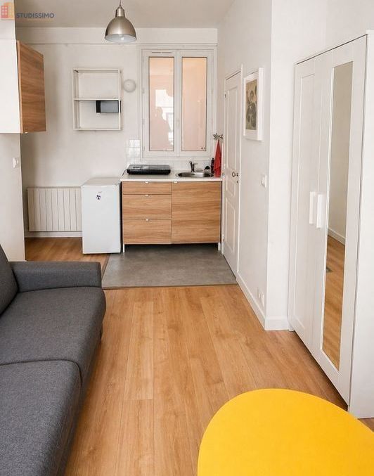 Studio meublé 19m² Paris 19e - Refait à neuf, Canal de l’Ourcq - Photo 2