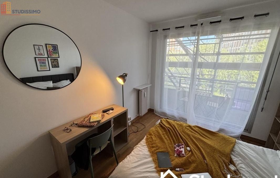 Studio meublé 9m² Paris 14e - Chambre, lumineux - Photo 8