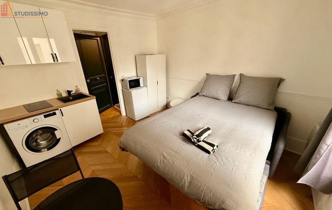 Studio meublé 19m² Paris 18e Montmartre - Calme, proche Abbesses - Photo 3