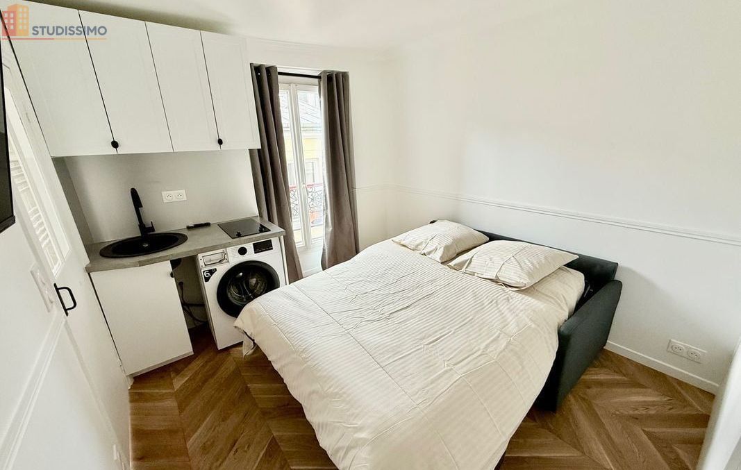 Studio meublé 20m² Paris 18e Montmartre - Calme, lumineux - Photo 1