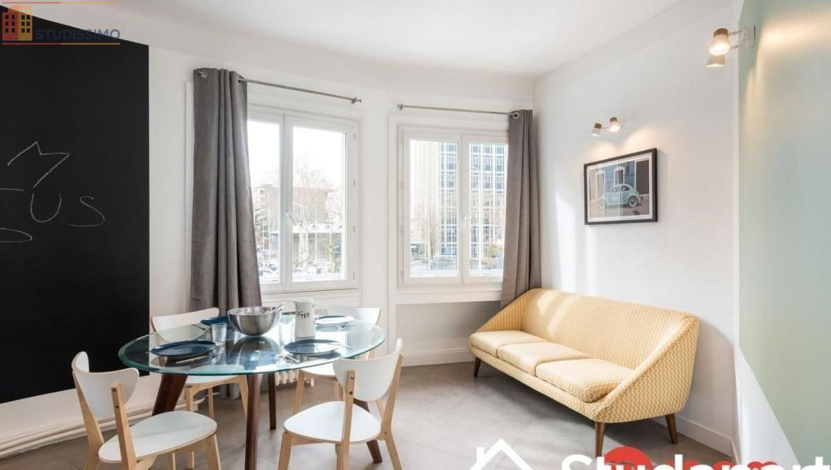 Studio meublé 13m² Lyon 3e - Meublé, DPE A - Photo 2