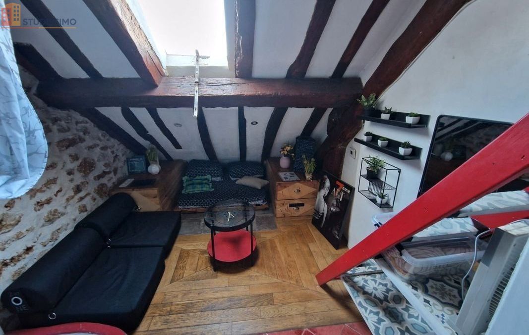 Studio meublé 16m² Paris 10e - Étage élevé, lumineux - Photo 5