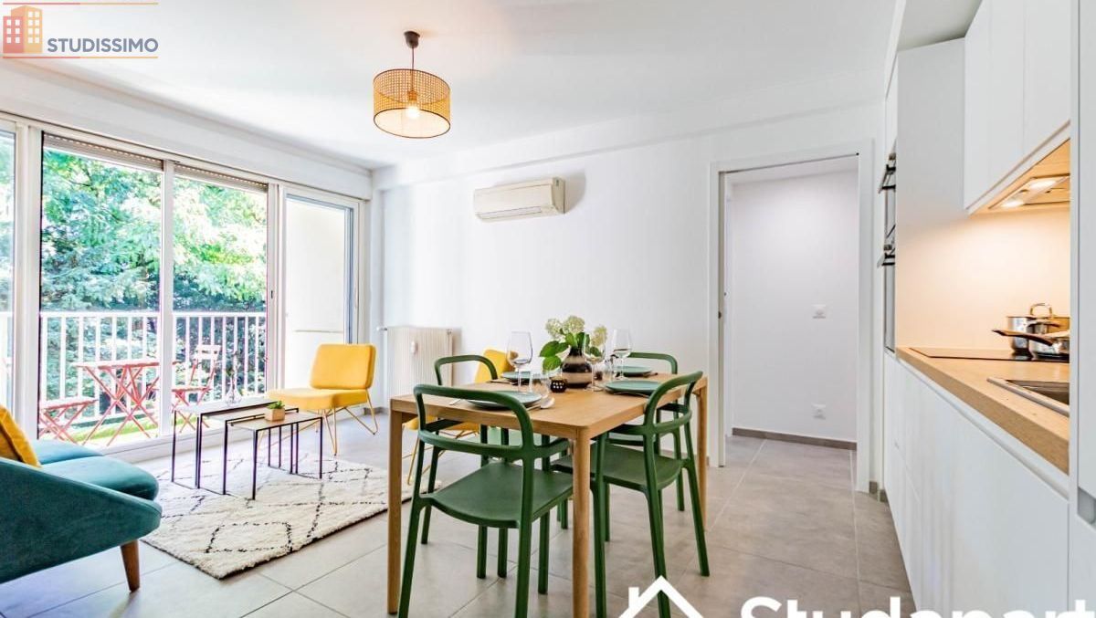 Studio 11m² Villeurbanne - Meublé, lumineux - Photo 1