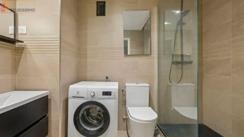 Studio meublé 32m² Paris 16e - Étage élevé, lumineux - Photo 1