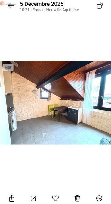 Studio meublé 20m² Dax 40100 - Lumineux, calme - Photo 1