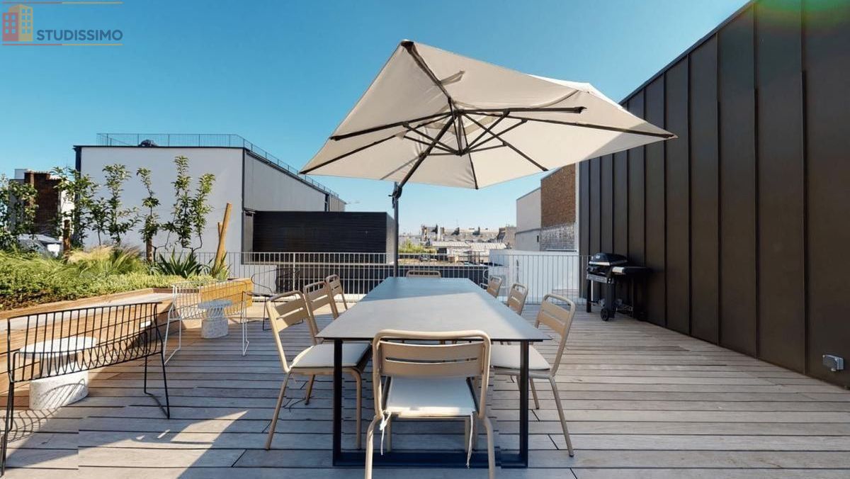 Studio meublé 16m² Paris 17e - Étage élevé, lumineux - Photo 9