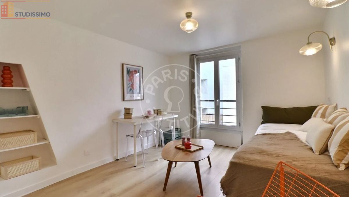 Studio meublé 24m² Paris 20e - Gambetta, meublé - Photo 4