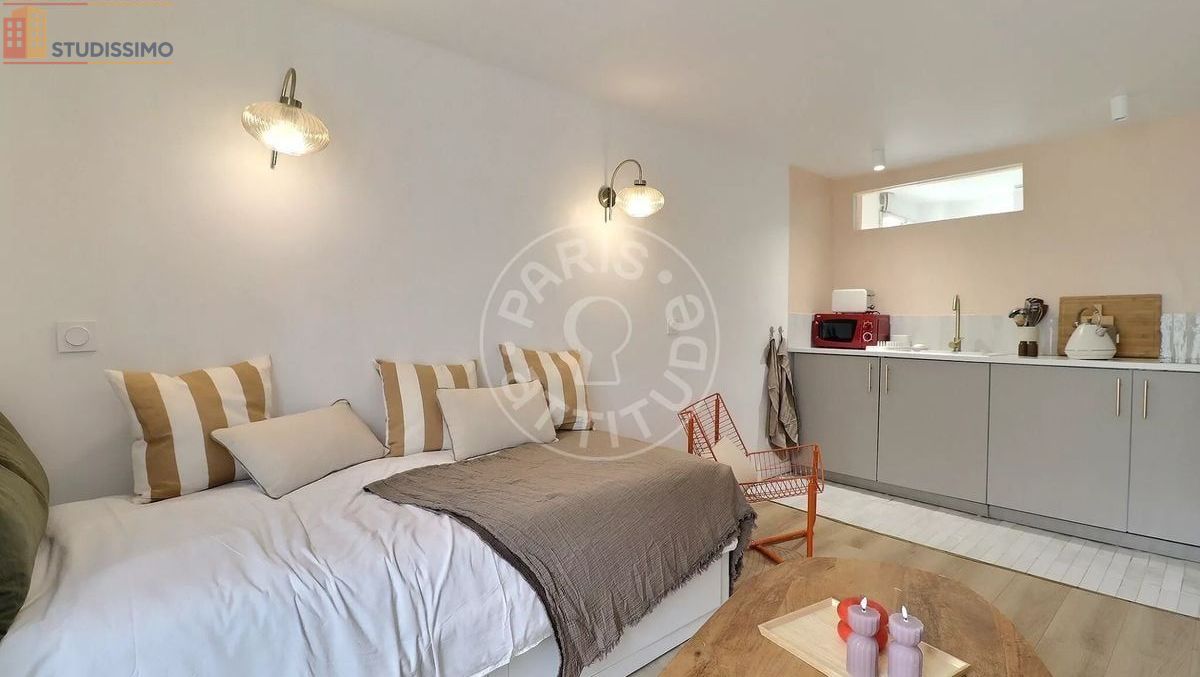 Studio meublé 24m² Paris 20e - Gambetta, meublé - Photo 3