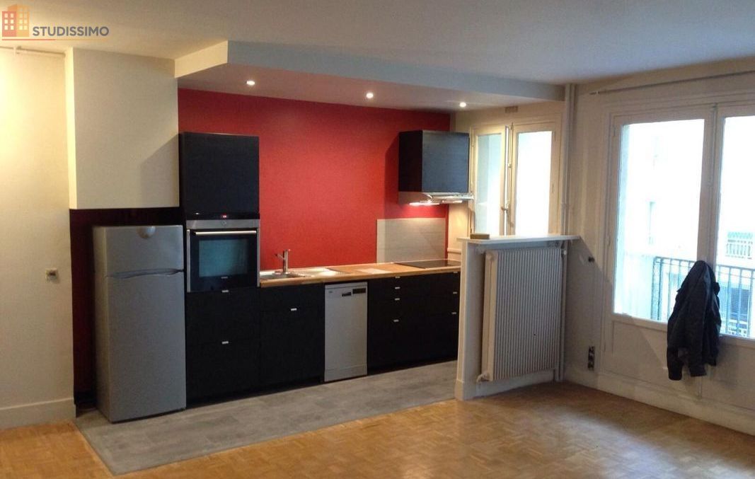 Studio meublé 38m² Paris 20e Gambetta - Balcon, lumineux - Photo 6