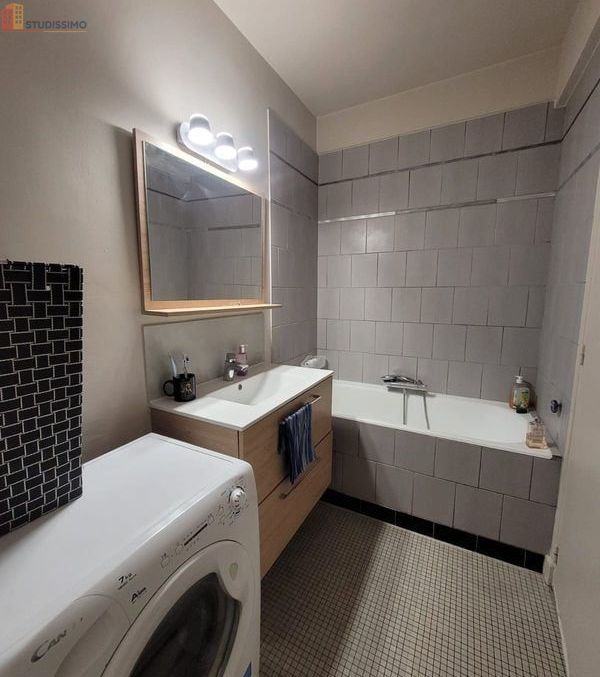 Studio meublé 38m² Paris 20e Gambetta - Balcon, lumineux - Photo 3