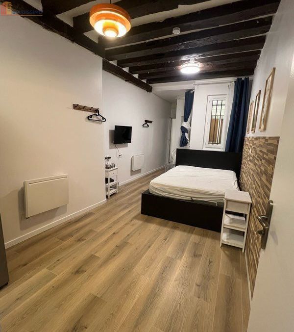 Studio meublé 21m² Paris 3e - Rénové, centre - Photo 4