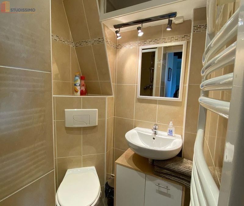 Studio meublé 26m² Paris 5e - Meublé, 3e étage - Photo 1