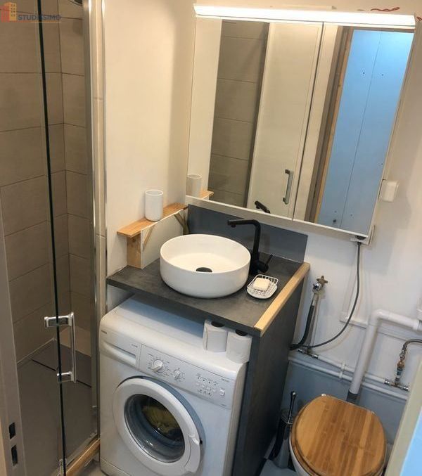 Studio 27m² Paris 18e - Meublé, dernier étage - Photo 1