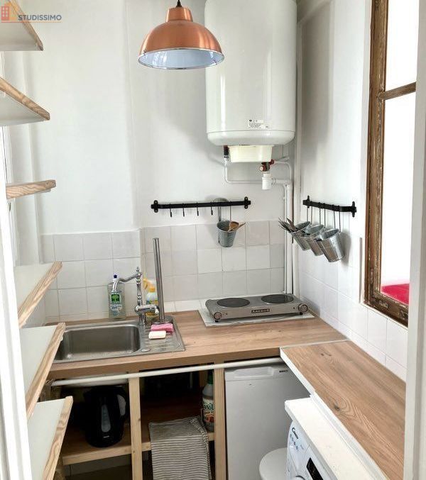 Studio meublé 20m² Paris 13e - Butte-aux-Cailles, lumineux - Photo 2