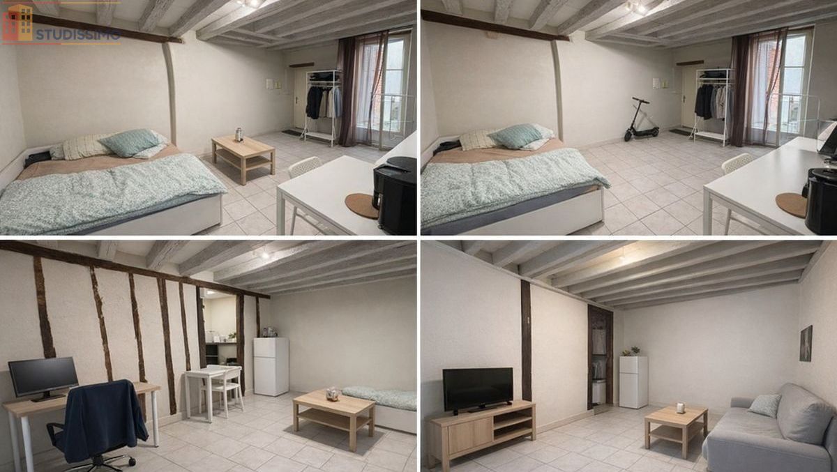 Studio 24m² Blois - Lumineux, proche centre-ville - Photo 3