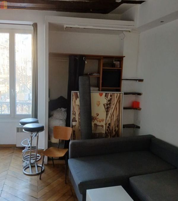 Studio meublé 33m² Paris 2e - Meublé, 2e étage - Photo 3