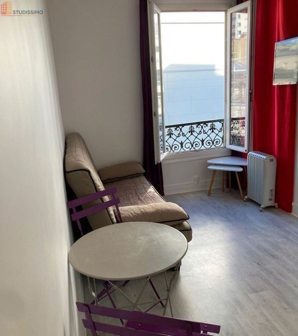 Studio meublé 14m² Paris 19e - Meublé, lumineux - Photo 3