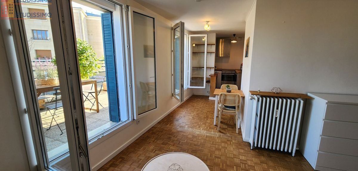 Studio meublé 32m² Paris 12e - Terrasse 25m², lumineux - Photo 3