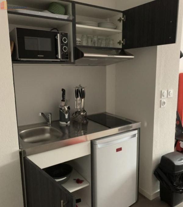 Studio meublé 20m² Villeurbanne - Meublé, 1er étage - Photo 3