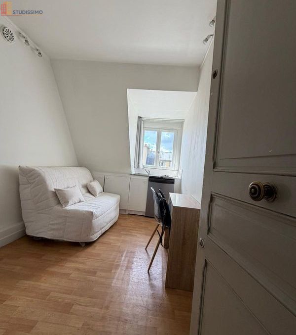 Studio meublé 9m² Paris 16e - Meublé, 7e étage - Photo 2