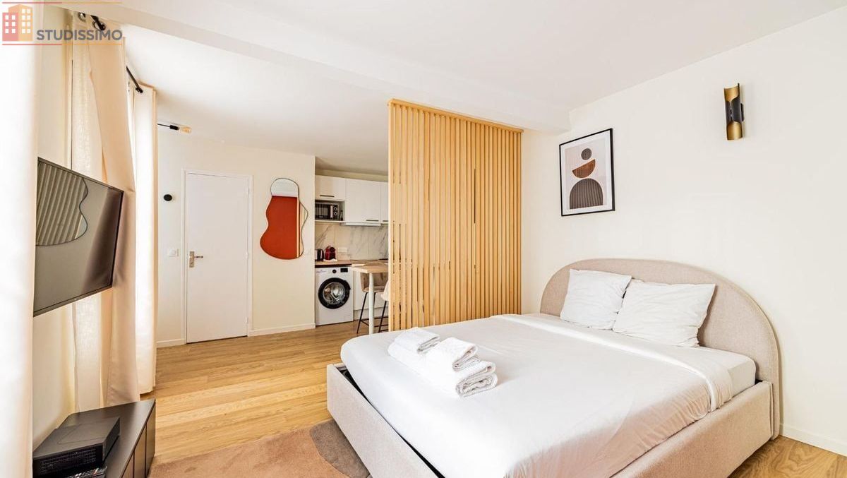 Studio meublé 24m² Paris 6e - Meublé, lumineux - Photo 1
