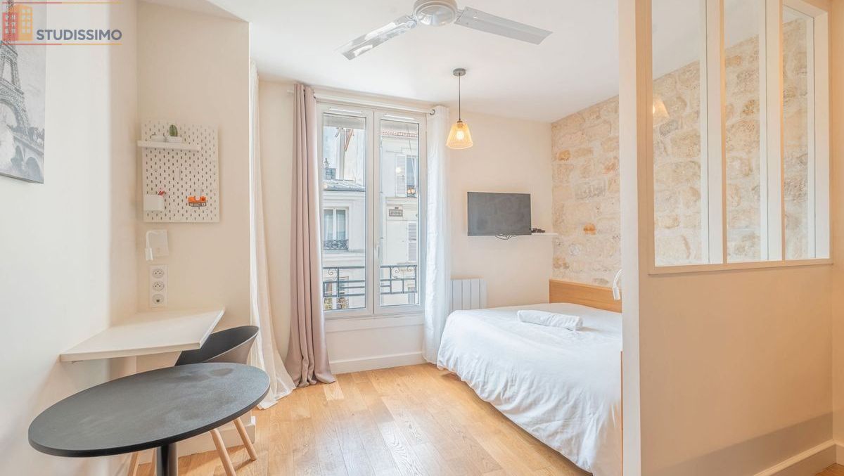 Studio meublé 16m² Paris 11e - Refait à neuf, charme - Photo 17