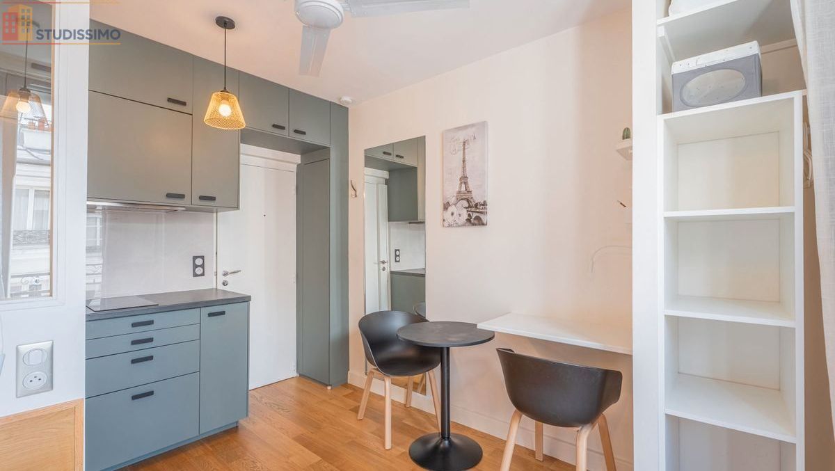 Studio meublé 16m² Paris 11e - Refait à neuf, charme - Photo 13