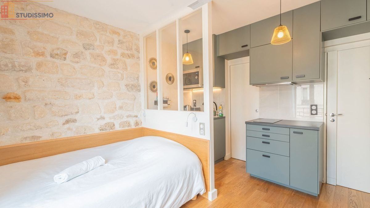 Studio meublé 16m² Paris 11e - Refait à neuf, charme - Photo 11