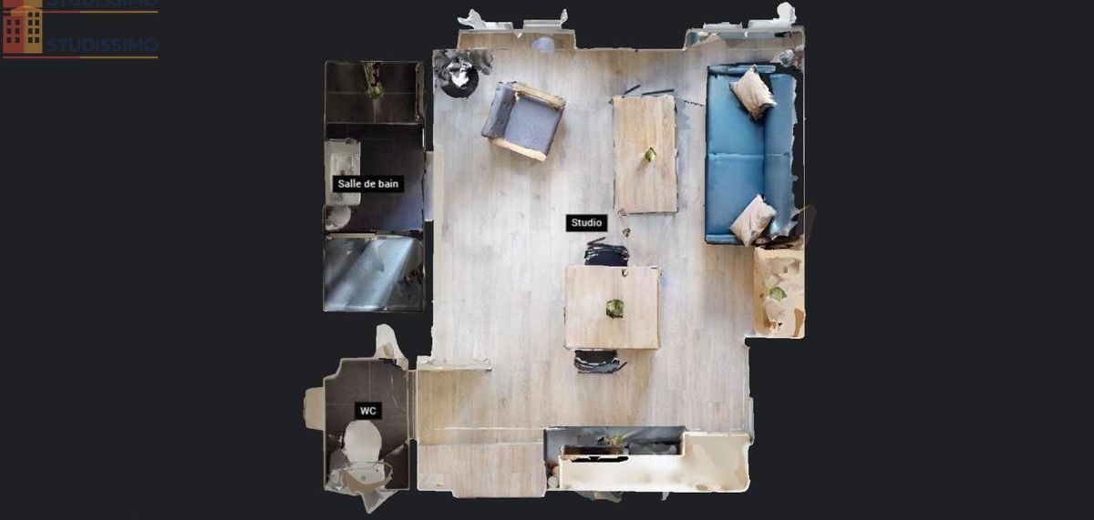 Studio 20m² Lyon 8e - Meublé, 2e étage - Photo 9