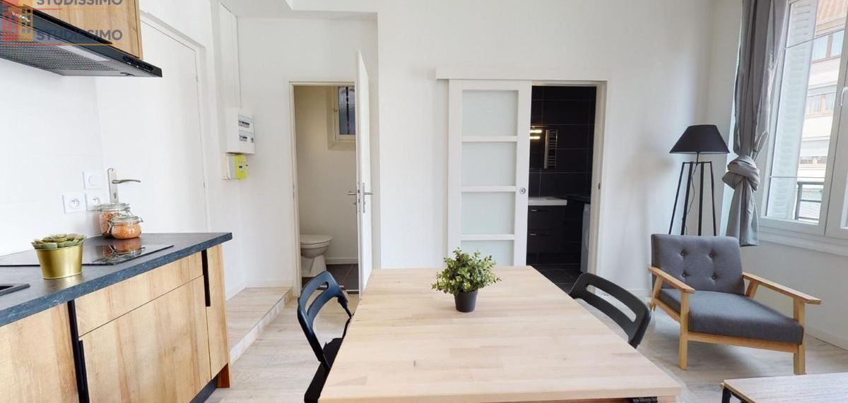 Studio 20m² Lyon 8e - Meublé, 2e étage - Photo 5