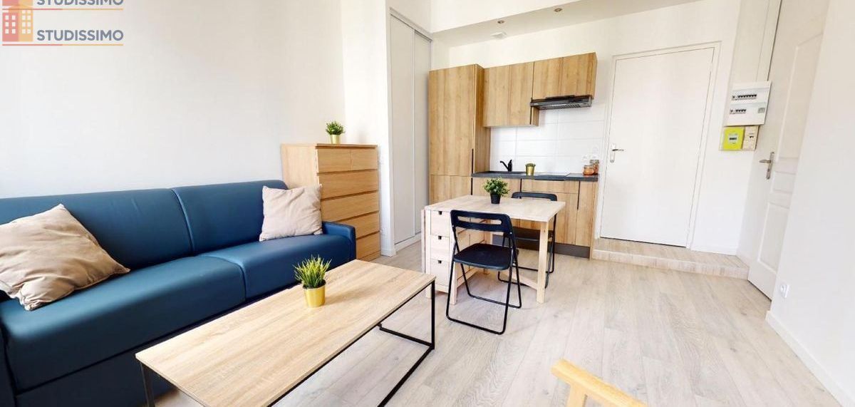 Studio 20m² Lyon 8e - Meublé, 2e étage - Photo 3