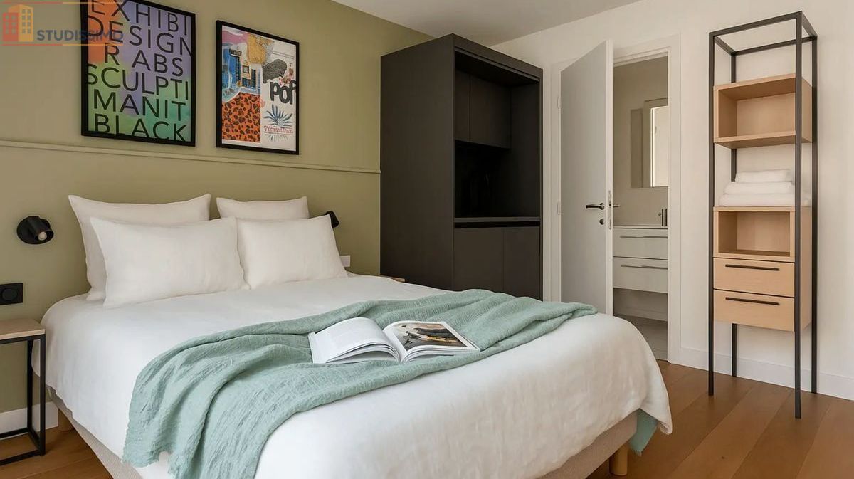 Studio 14m² Paris 18e - Design, lumineux - Photo 4