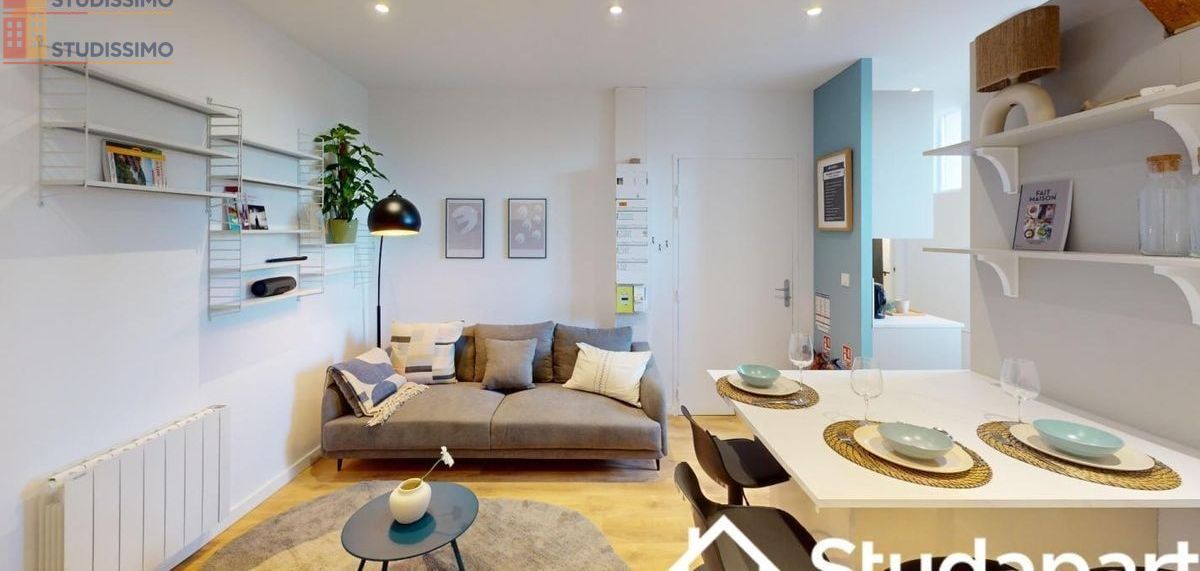 Studio meublé 11m² Lyon 3e - Meublé, DPE A - Photo 2
