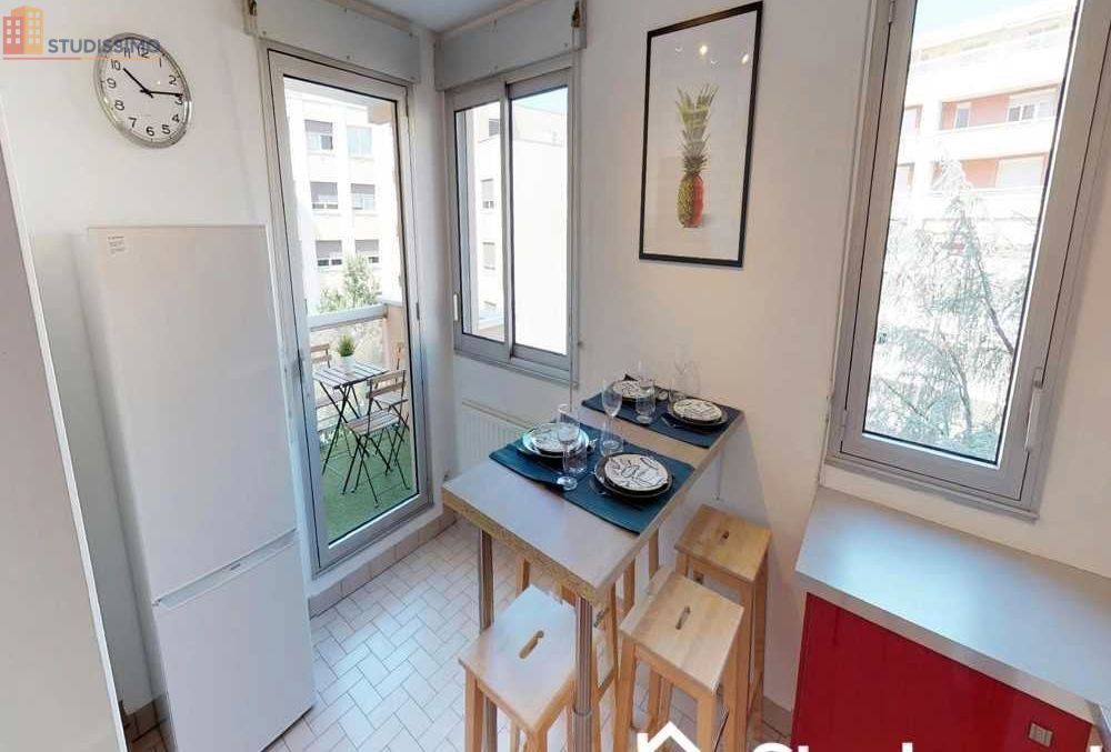 Studio meublé 11m² Lyon 6e - Calme, entièrement équipé - Photo 1